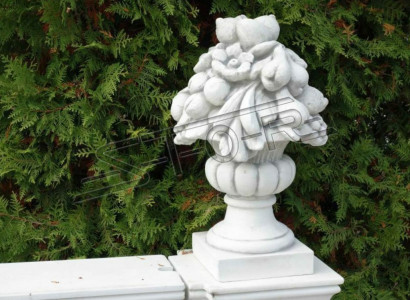 Column Statue Base Head Cover Column Antique Style Garden Decorative Statue